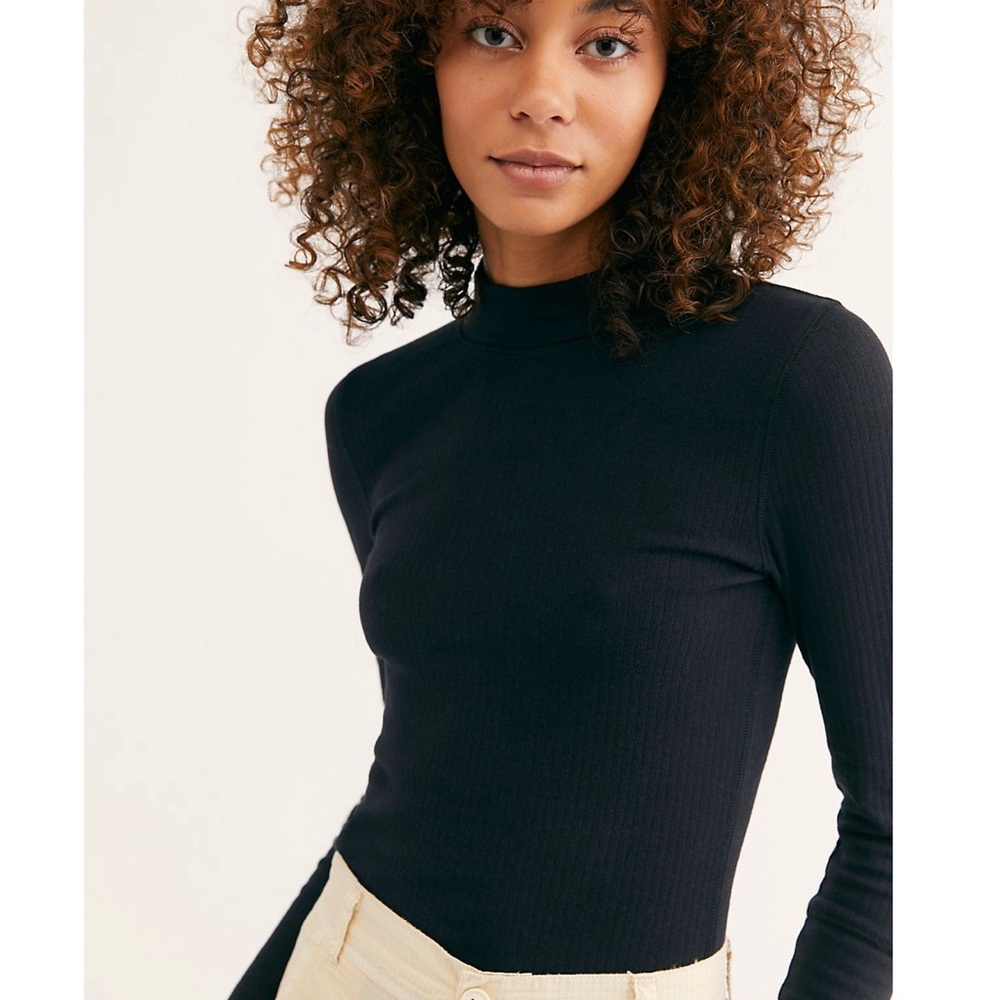 Free people the rickie top black S